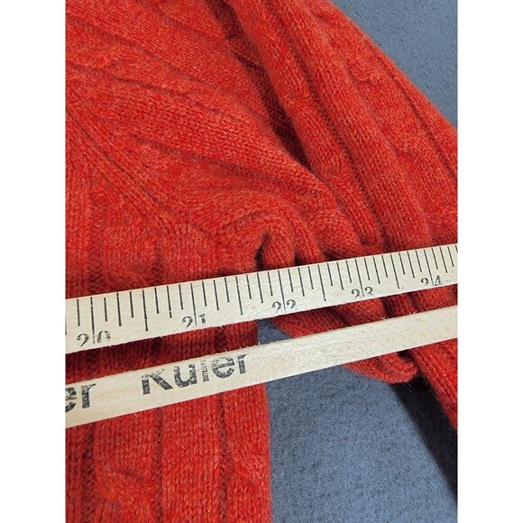 Davis & Squire Sweater Mens Medium Cashmere Crewneck 2 Ply Pullover Soft Knit - Picture 6 of 8